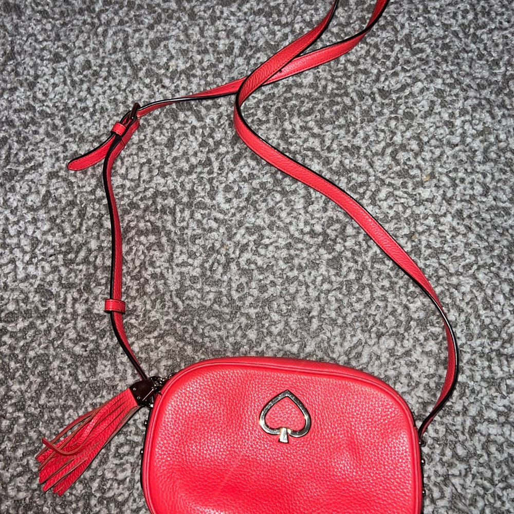 Kate Spade Red Crossbody Bag